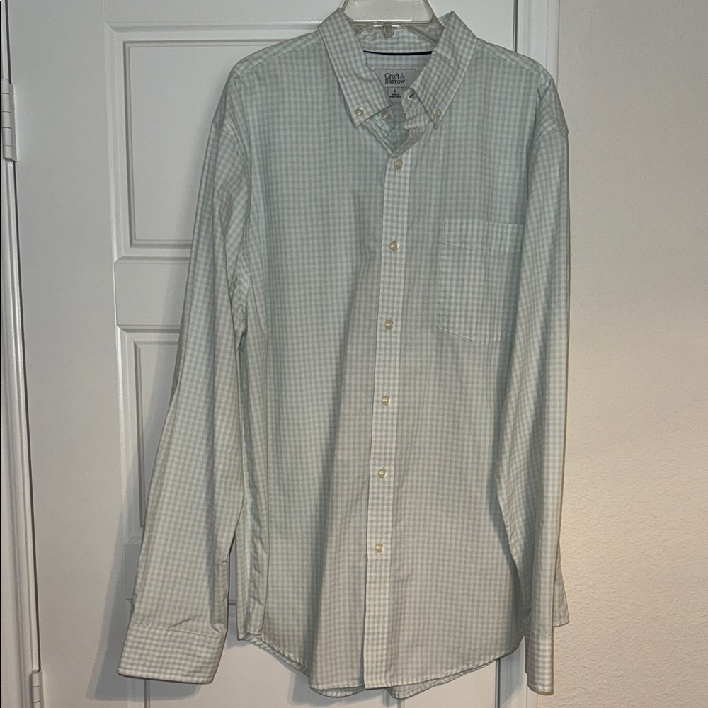 Men's Checkered Shirt Button Down